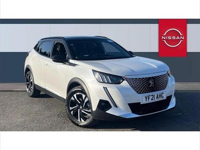 Used Peugeot e-2008 GTi 100 kW (136 HP) 2021 White SUV