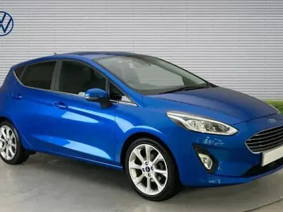Used Ford Fiesta Titanium X 101 HP (74 kW) 2020 Blue Hatchback