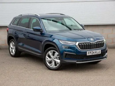 Used Skoda Kodiaq SE L Executive 150 HP (110 kW) 2024 Blue SUV