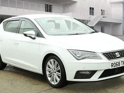 Used Seat Leon XCELLENCE 150 HP (110 kW) 2018 White Hatchback