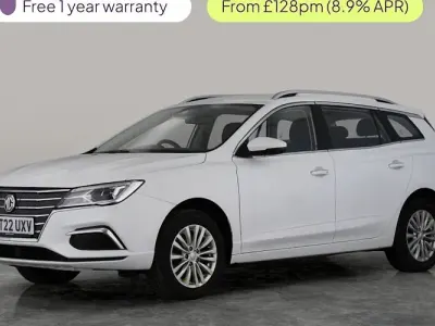 Used MG MG5 EV Exclusive 114 kW (156 HP) 2022 White Estate