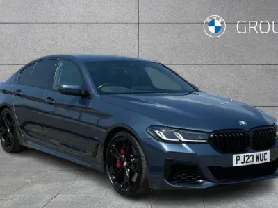 Used BMW M550 Comfort Edition 523 HP (384 kW) 2023 Blue Sedan