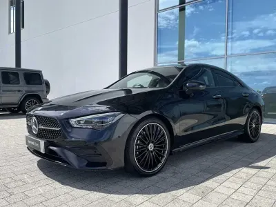 Used Mercedes CLA200 AMG Line Premium Plus 163 HP (119 kW) 2024 Black Coupe