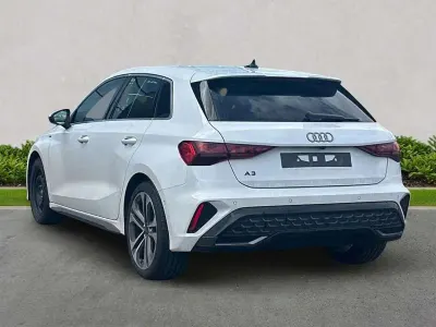 Used Audi A3 S-Line 116 HP (85 kW) 2025 White Hatchback