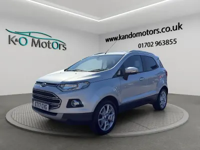 Used Ford Ecosport Titanium 125 HP (91 kW) 2017 Silver SUV