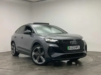 Used Audi Q4 e-tron Advanced 150 kW (204 HP) 2023 Grey SUV