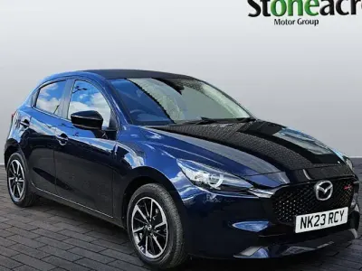 Used Mazda 2 Homura-Aka 116 HP (85 kW) 2023 Blue Hatchback