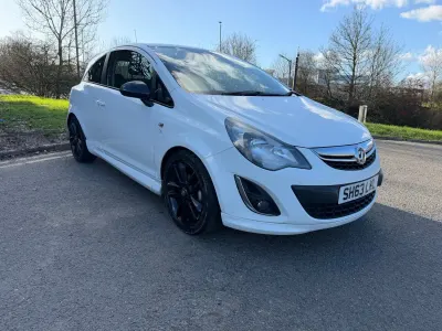 Begagnad Vauxhall Corsa Edition 2013 Vit Halvkombi