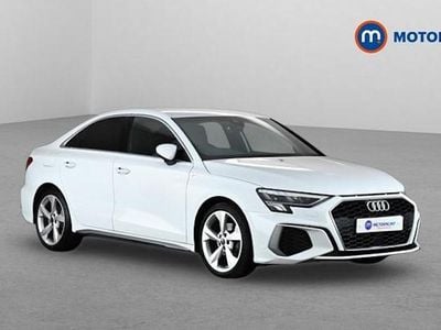 Used Audi A3 S-Line 150 HP (110 kW) 2024 White Sedan