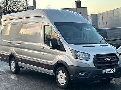 Used Ford Transit Trend 131 HP (96 kW) 2024 Moondust silver (metallic paint) Van