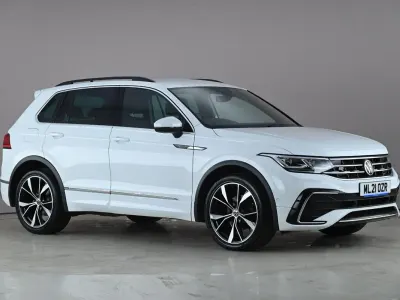 Used VW Tiguan R-line 150 HP (110 kW) 2021 White SUV