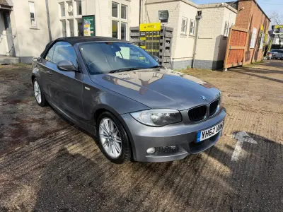Used BMW 118 Cabriolet M Sport 2012 Grey Cabriolet