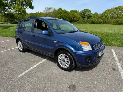 Used Ford Fusion Zetec 2009 Blue Hatchback