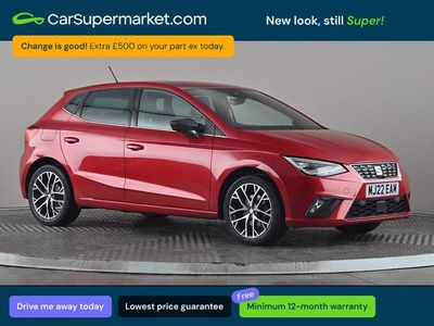 Used Seat Ibiza XCELLENCE Lux 2022 Red Hatchback