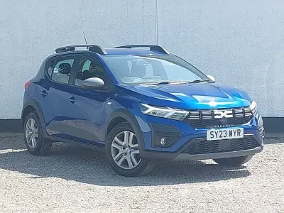 Used Dacia Sandero Expression 91 HP (66 kW) 2023 Blue Hatchback