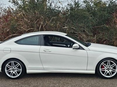White Used 2012 Mercedes C180 AMG Coupe | £5,995 (A bit pricey)