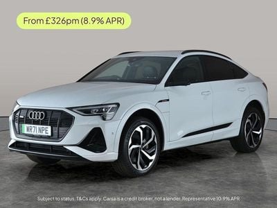 Used Audi e-tron Black Edition 300 kW (408 HP) 2022 White SUV