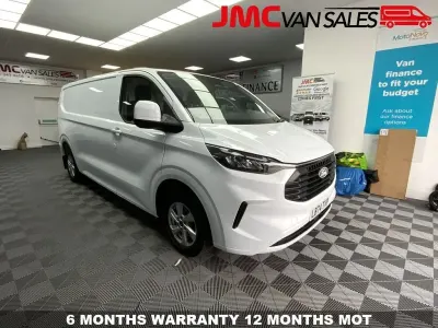 Used Ford Transit Custom Limited 136 HP (100 kW) 2024 White Van