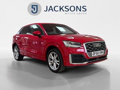Begagnad Audi Q2 S-Line 150 HK (110 kW) 2019 Röd SUV