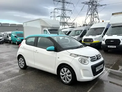 Używany Citroën C1 Feel 68 KM (50 kW) 2015 Biały Hatchback