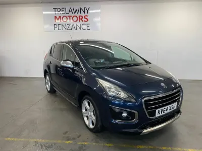 Used Peugeot 3008 Allure 115 HP (84 kW) 2014 Blue Estate