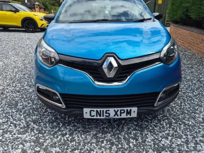 Used Renault Captur Dynamique 90 HP (66 kW) 2015 Blue SUV