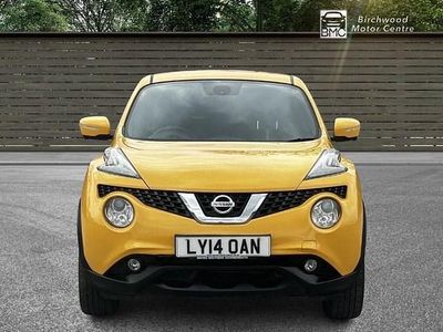 Used Nissan Juke Tekna 117 HP (86 kW) 2014 Yellow SUV
