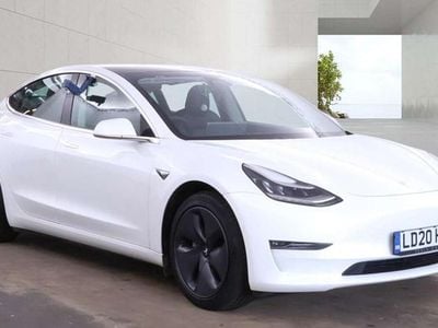 Used Tesla Model 3 Long Range AWD 366 kW (498 HP) 2020 White Sedan