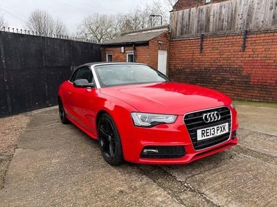 Used Audi A5 Cabriolet S-Line 2013 Red Cabriolet