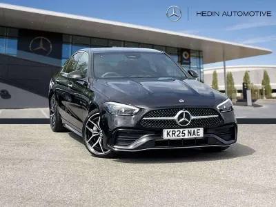 Used Mercedes C200 AMG Line Premium Plus 204 HP (150 kW) 2025 Black Sedan