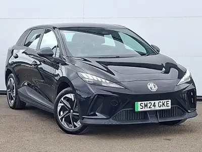 Used MG MG4 EV SE 149 kW (203 HP) 2024 Black Hatchback