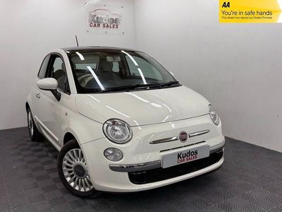 White Used 2013 Fiat 500 Lounge Hatchback | £3,290 (Good price)
