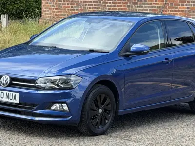 Used VW Polo Match 79 HP (58 kW) 2020 Blue Hatchback
