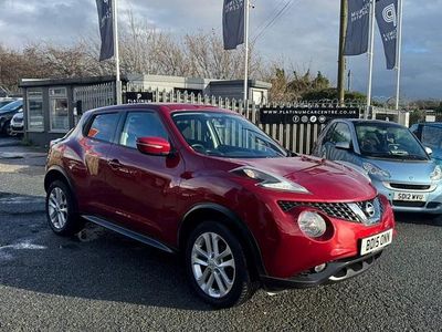Used Nissan Juke Acenta 110 HP (80 kW) 2015 Red SUV