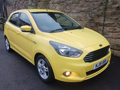Used Ford Ka Plus Zetec 70 HP (51 kW) 2018 Yellow Hatchback