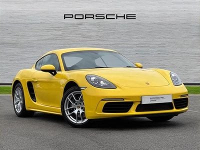 Used Porsche Cayman 300 HP (220 kW) 2022 Yellow Coupe