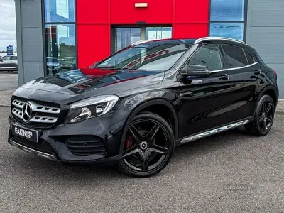 Used Mercedes GLA200 AMG line 136 HP (100 kW) 2018 Black SUV