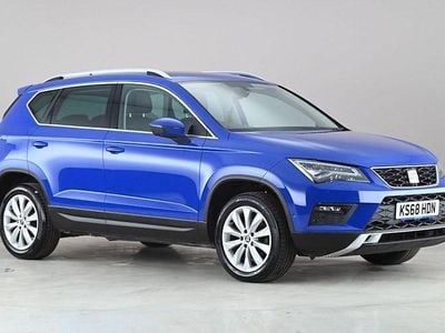Begagnad Seat Ateca SE 116 HK (85 kW) 2018 Blå SUV