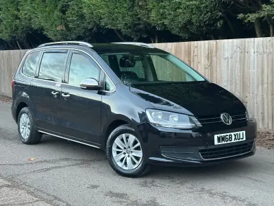 Used VW Sharan SE 150 HP (110 kW) 2019 Black MPV