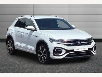 Used VW T-Roc R-line 150 HP (110 kW) 2023 White SUV