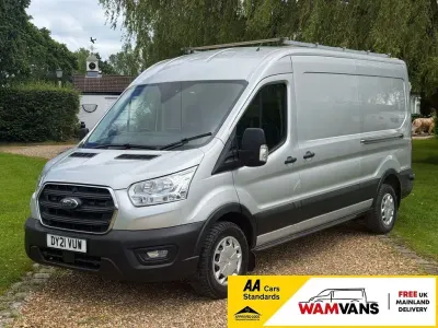 Used Ford Transit Trend 130 HP (95 kW) 2021 Silver Van
