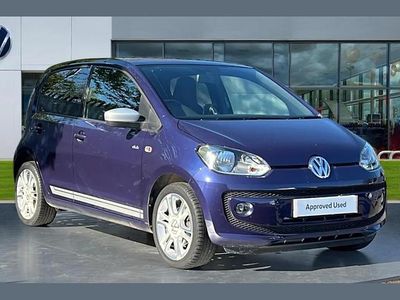 Begagnad VW up! CLUB 75 HK (55 kW) 2016 Blå Halvkombi