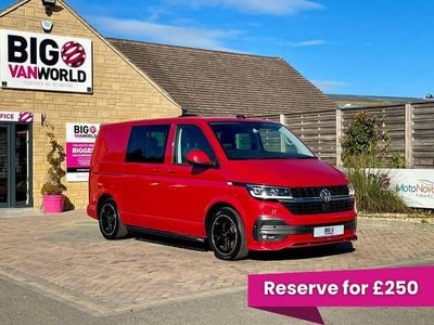Red Used 2020 VW T6.1 Highline Van | £27,851 (Expensive)