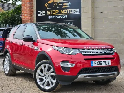 Used Land Rover Discovery Sport HSE Luxury 2016 Red SUV