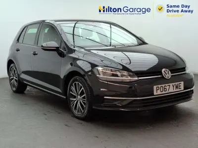 Used VW Golf VII SE 2017 Black Hatchback