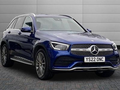 Used Mercedes GLC220 AMG Line Premium 194 HP (142 kW) 2022 Spectral blue Estate