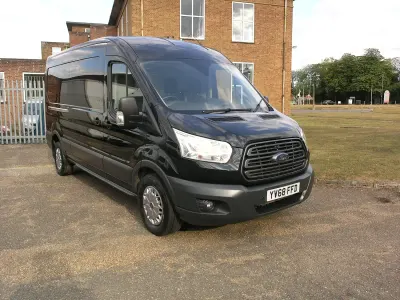 Used Ford Transit Trend 130 HP (95 kW) 2019 Black Van