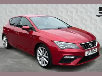 Used Seat Leon FR 184 HP (135 kW) 2017 Red Hatchback