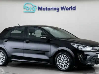 Used Kia Rio 84 HP (61 kW) 2021 Black Hatchback