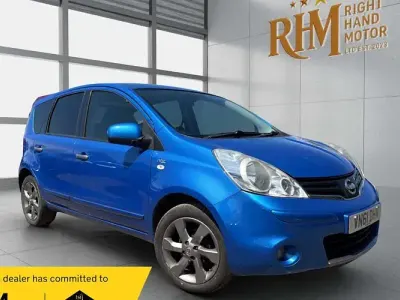 Used Nissan Note N-TEC 88 HP (64 kW) 2011 Blue Hatchback